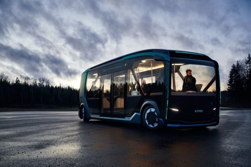 Scania und Stertil-Koni Mobilen Hebsäulen 